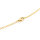 goldfarbene Halskette aus 304 Edelstahl mit Ionenplattierung 60 cm