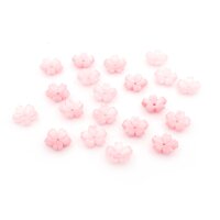 Kirschblüten-Perlkappe 11 mm aus Resin 20 Stück