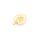 Medaillon als Herz aus 316 Edelstahl mit 18K Goldbeschichtung 22 mm
