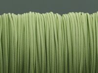 10 m Polyesterkordel gewachst in hellgrün, 1 mm