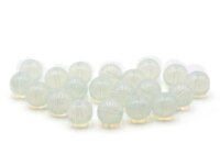 Perlen aus weißem Opalite 10 mm 20 Stück