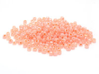 Rocailles Perlen in lachs 4 mm 40 Gramm