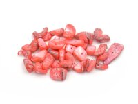 kleine Nuggets aus Flussperlen in Rottönen 20g