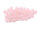 50 milchige Glasschliffperlen Doll in rosa, 4x3 mm