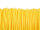 10 m Polyesterkordel gewachst in gelb, 1 mm