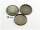 10 Fassungen für 18 mm Cabochons in antik Bronze